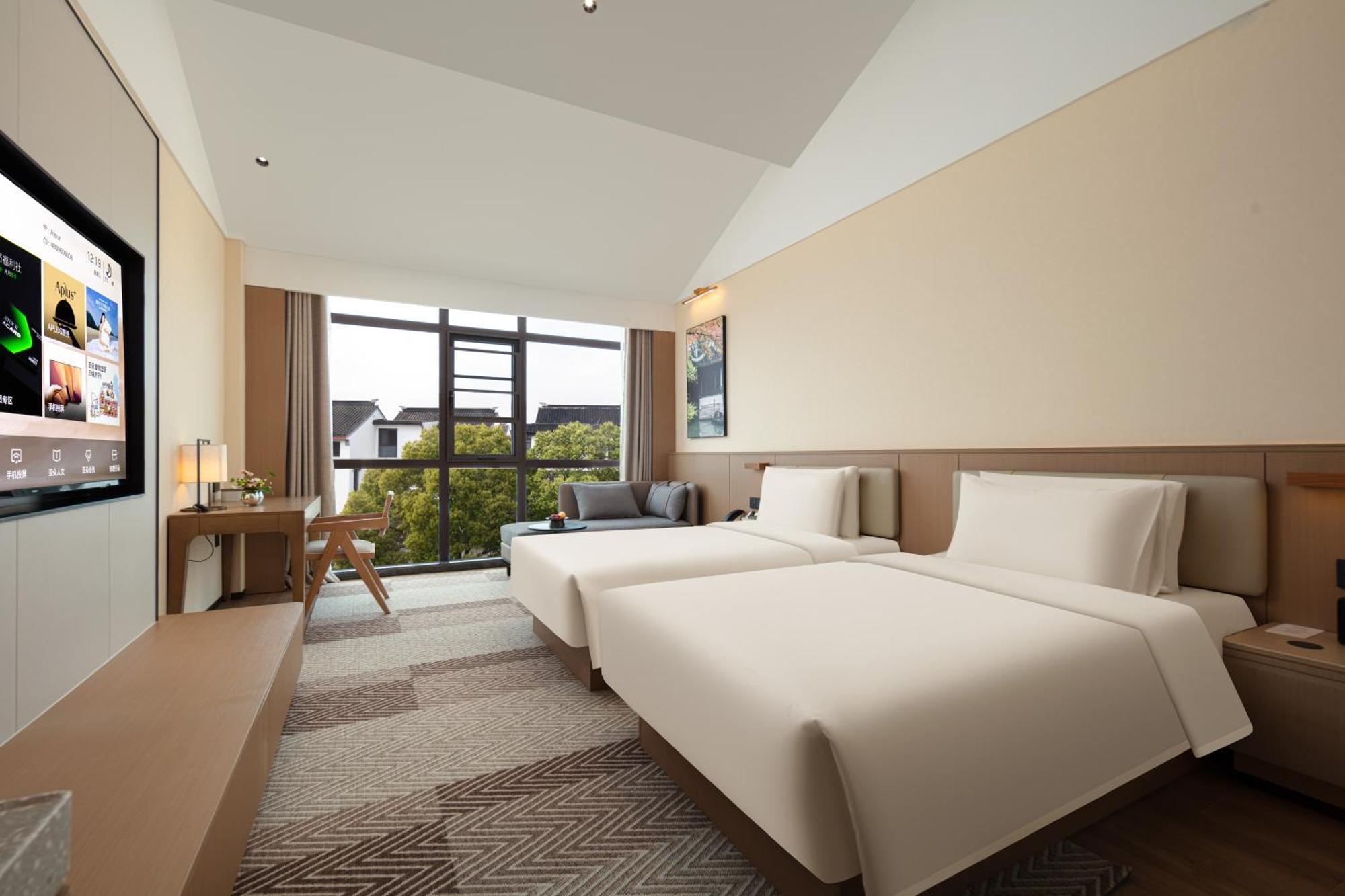 Atour Hotel Suzhou Beisi Pagoda Taohuawu Street ภายนอก รูปภาพ